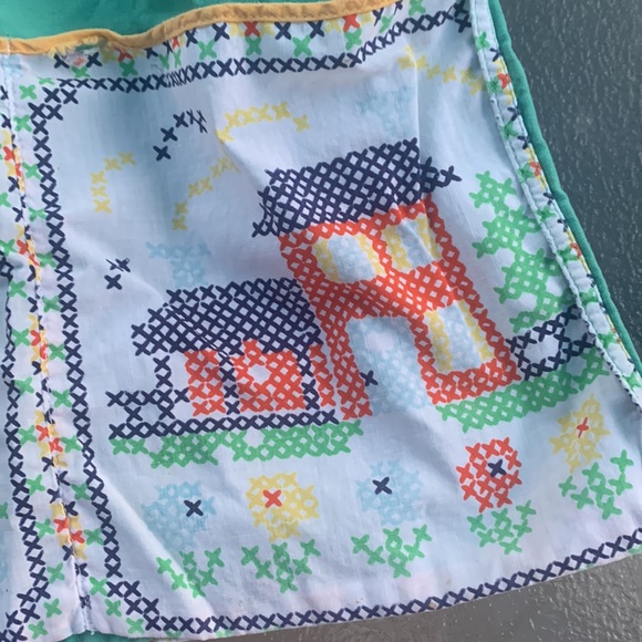 Vintage handmade apron - Picture 7 of 8